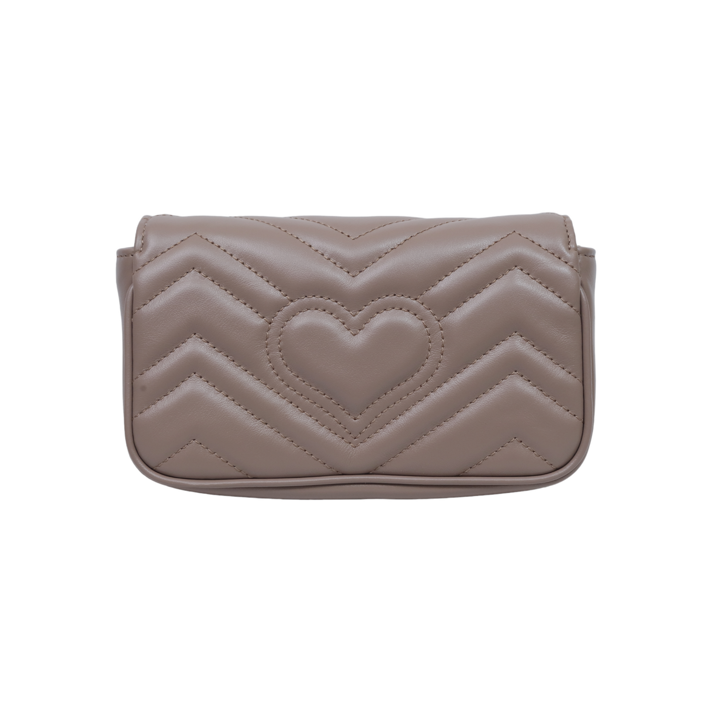 Gucci Beige Supermini Marmont Shoulder Bag