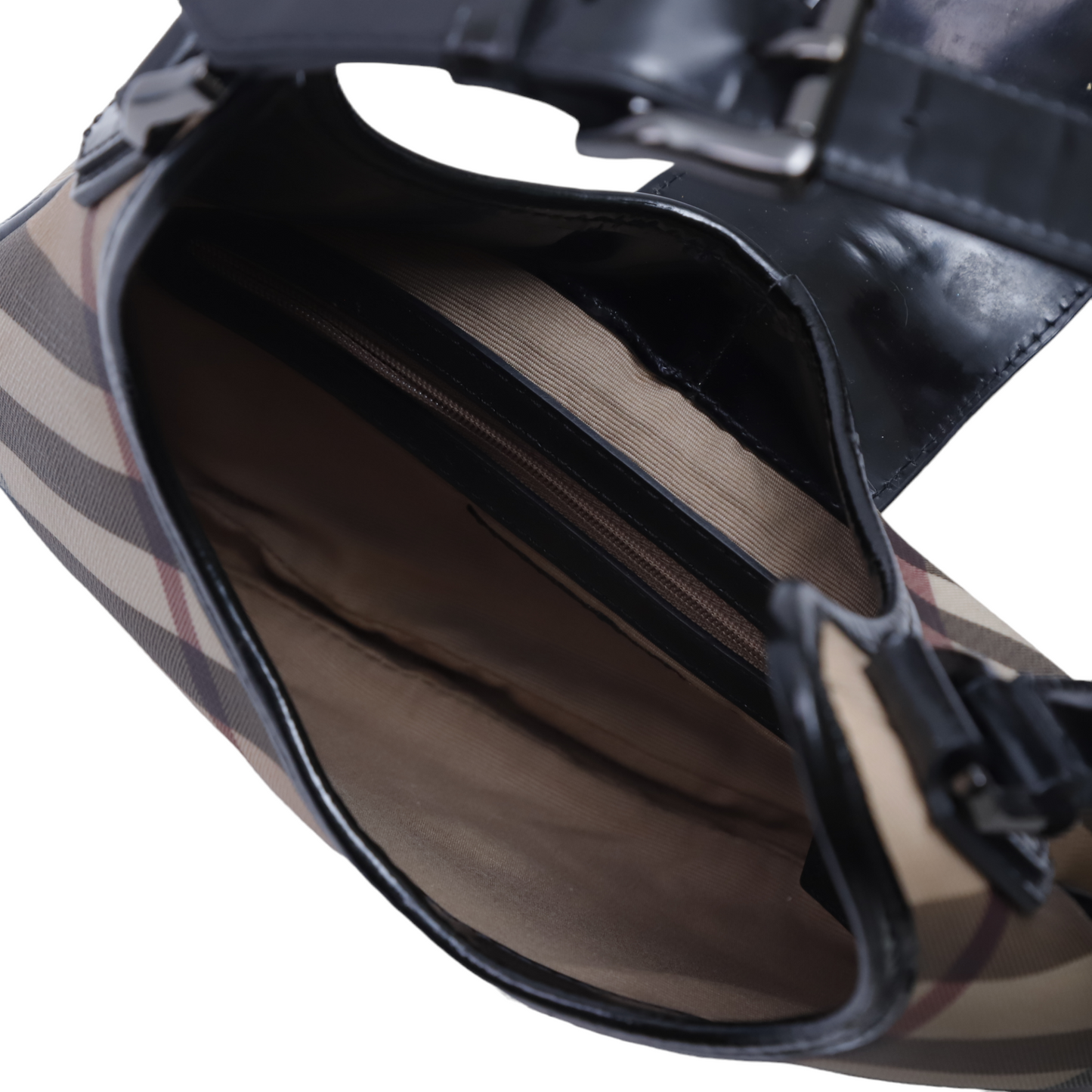 Burberry Brooke Classic Check Hobo Bag
