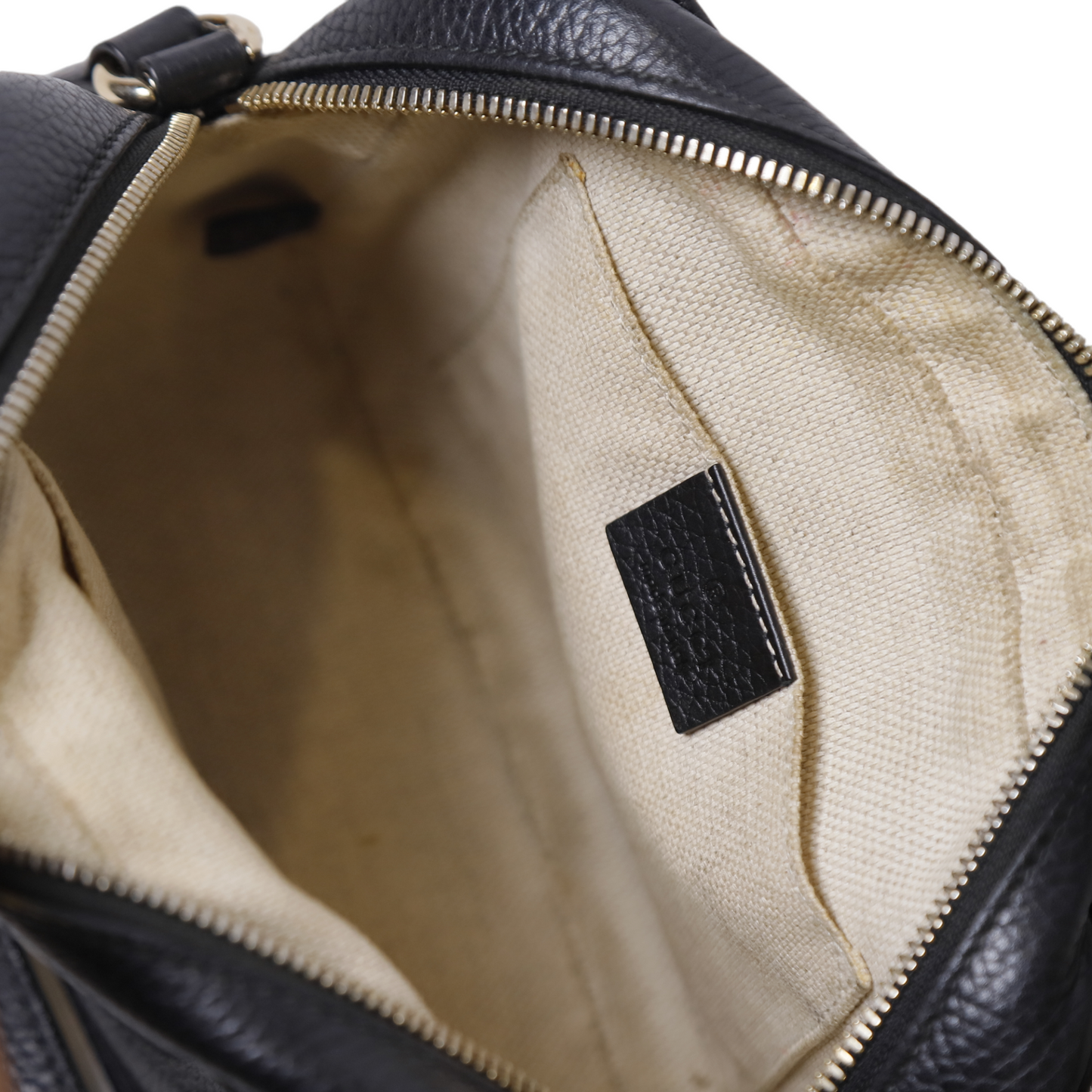 Gucci Black Leather Soho Disco Bag