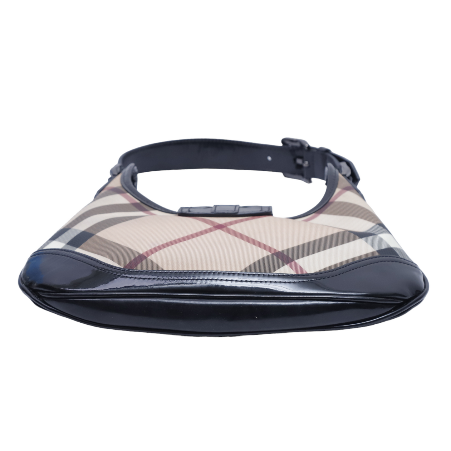 Burberry Brooke Classic Check Hobo Bag