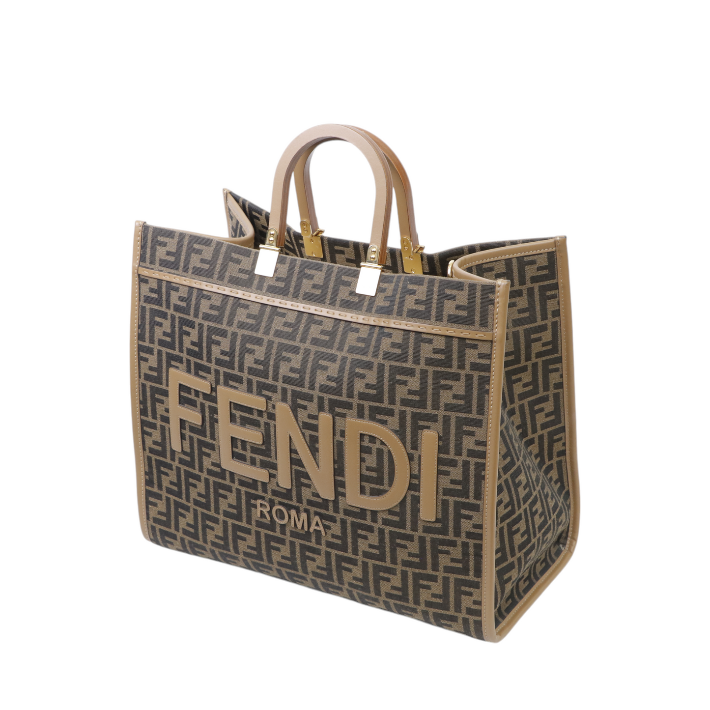 Fendi Large Zucca Sunshine Shopper Tote