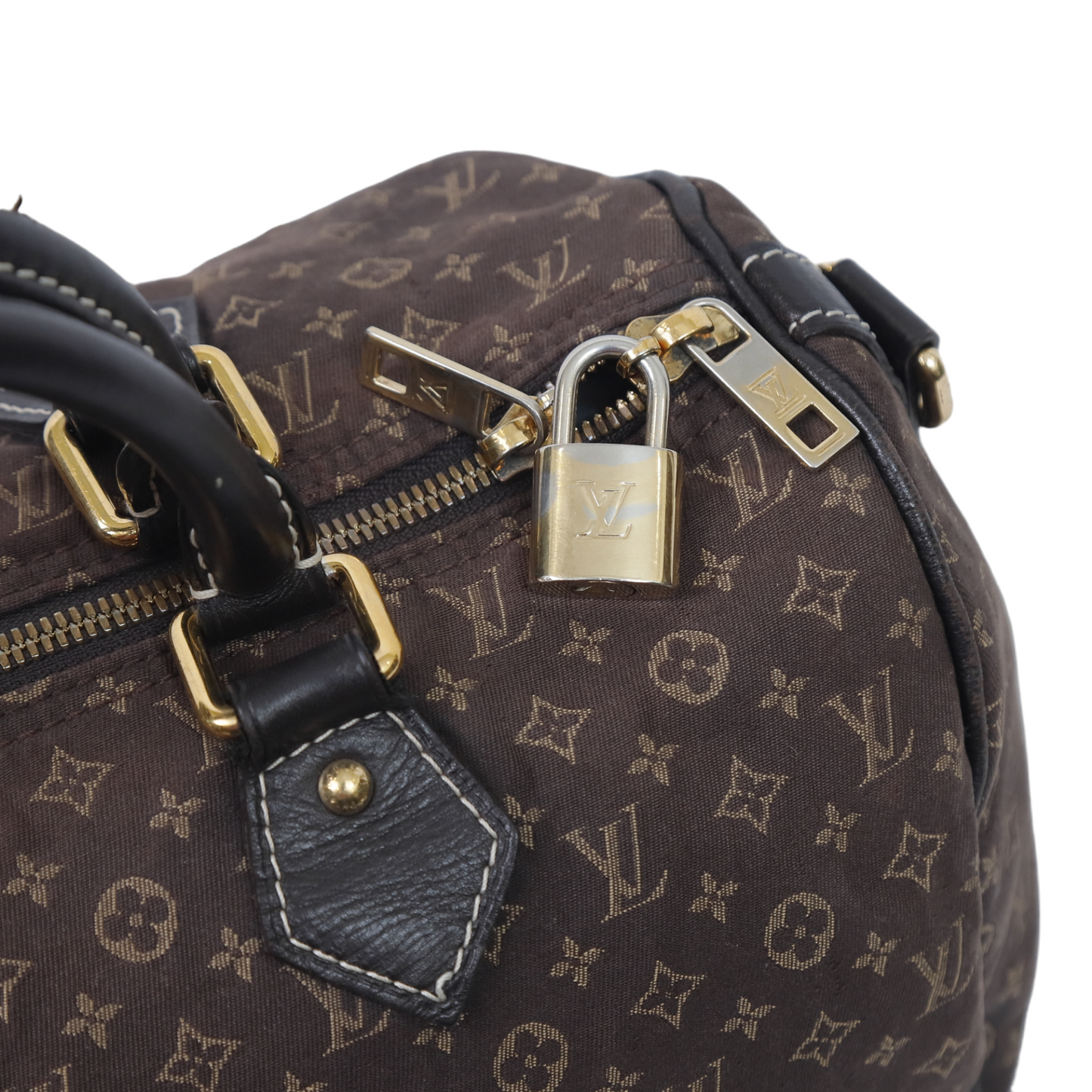 Louis Vuitton Mini Lin Canvas Speedy 30
