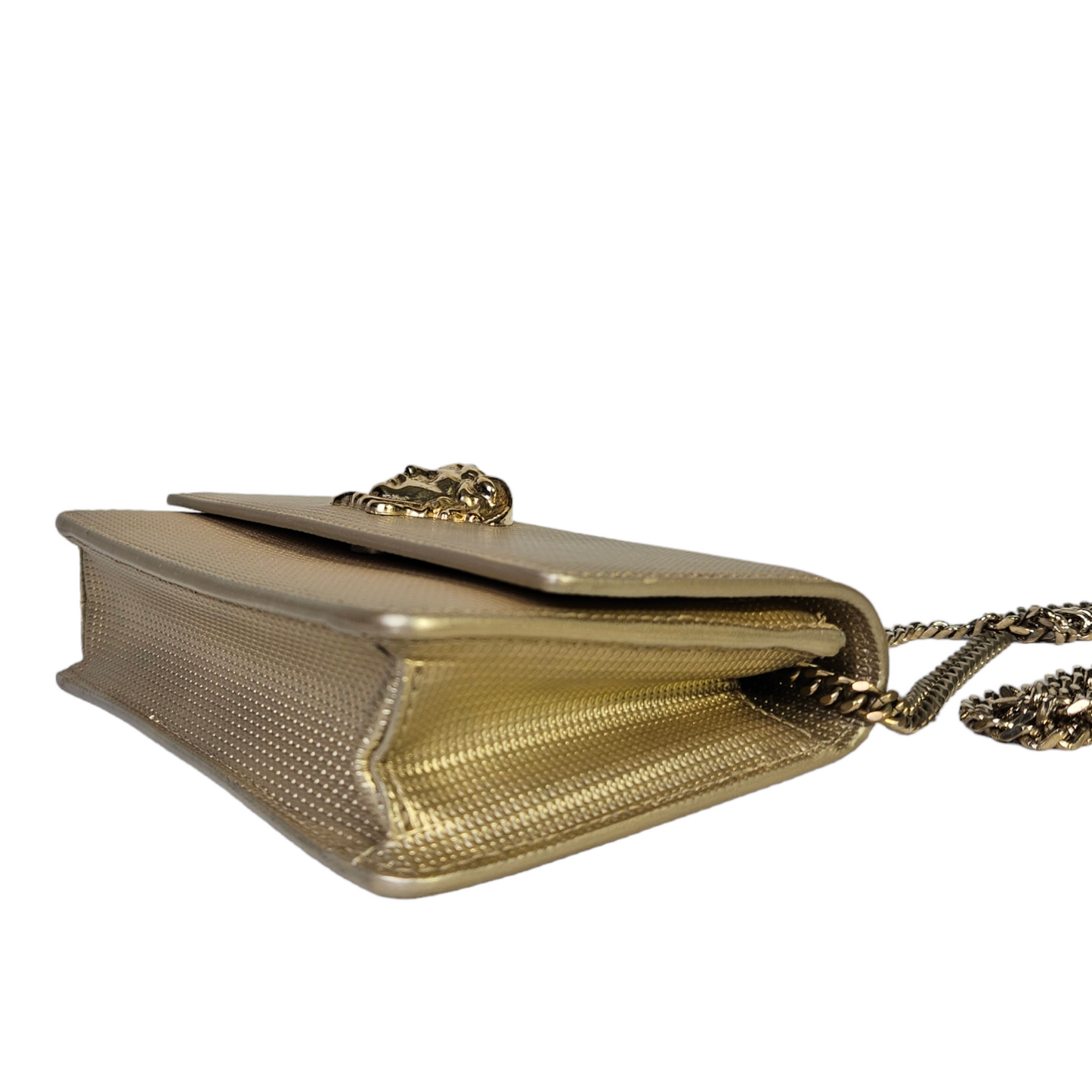 Versace Medusa Palazzo Chain Link Bag