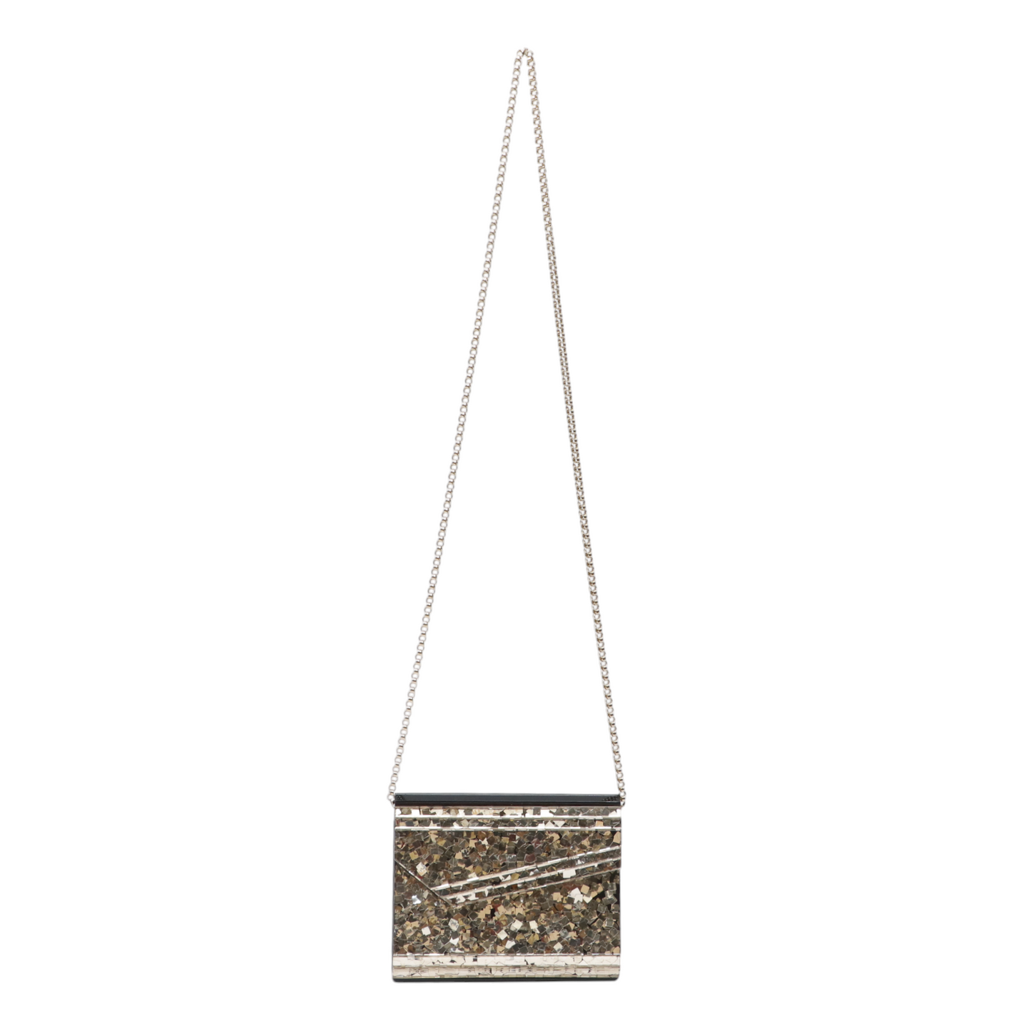 Jimmy Choo Acrylic Glitter Candy Bag