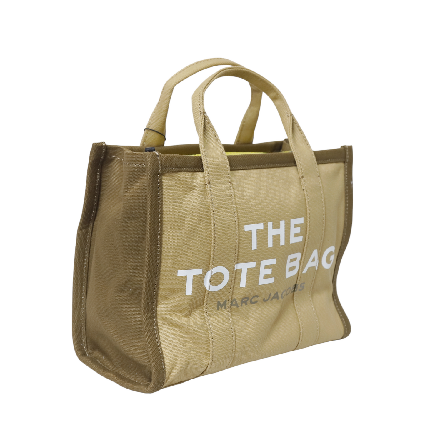 Marc Jacobs Beige Canvas Tote Bag