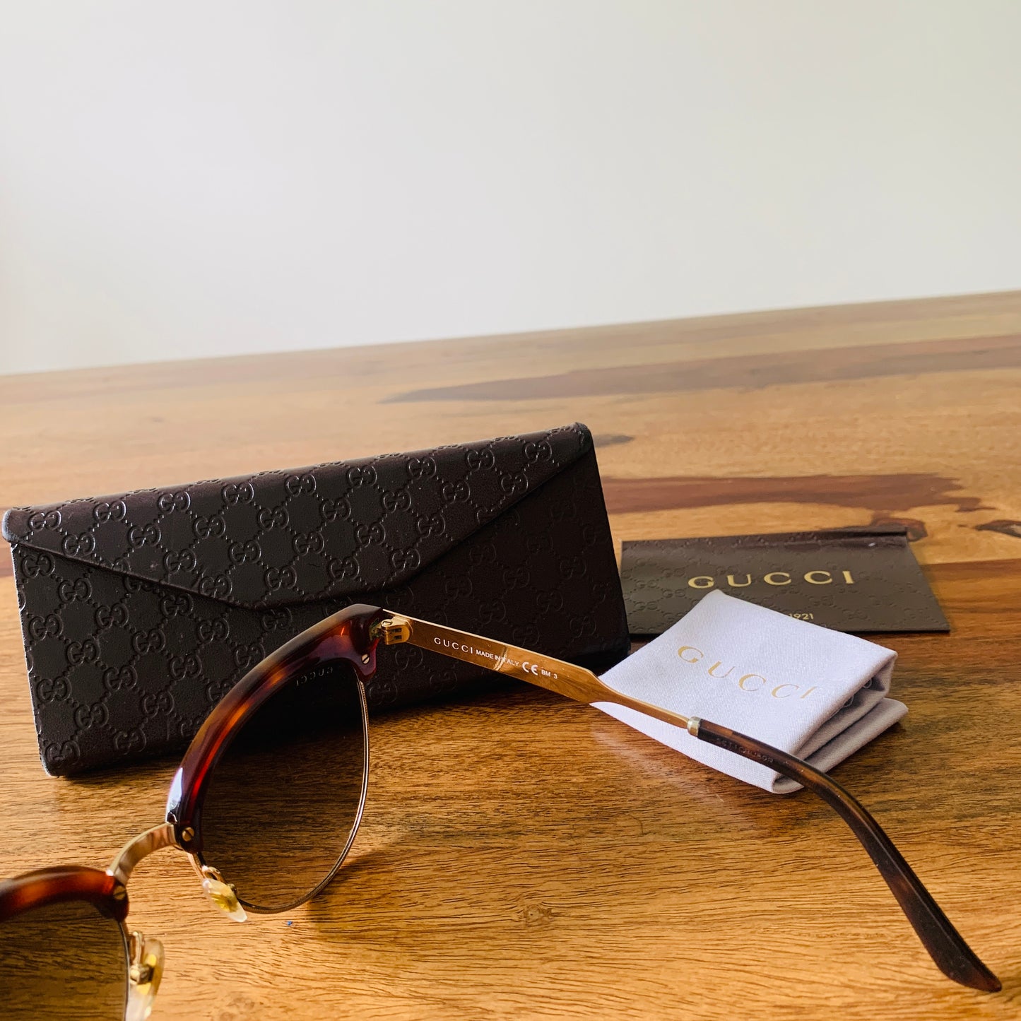 Gucci Embellished Cat Eye Sunglasses