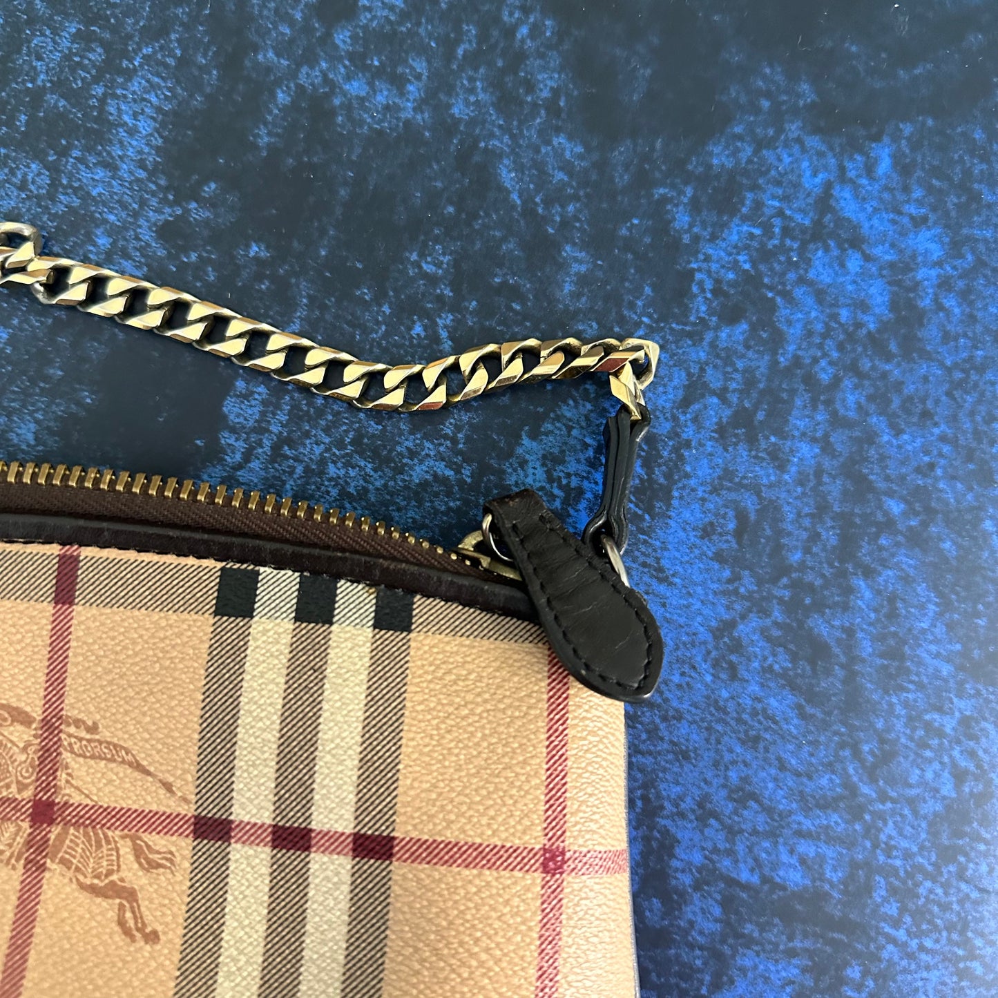 Burberry Haymarket Check Pochette