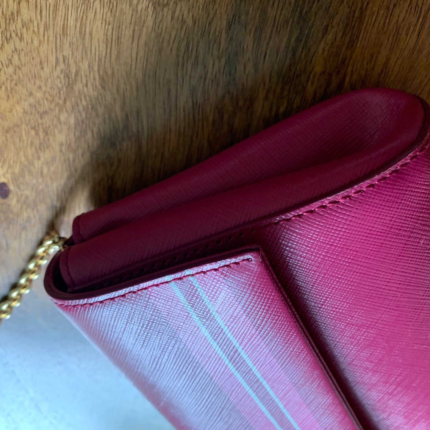 Salvatore Ferragamo Vala Bow Shoulder Chain Bag