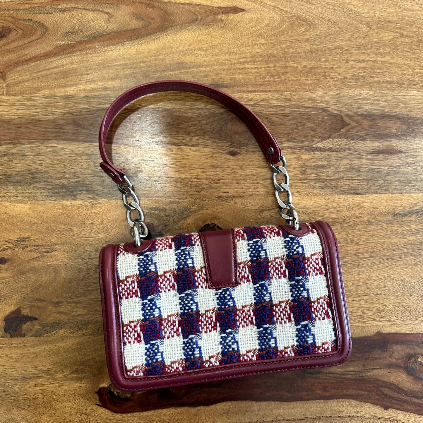 Chanel Tweed Flap Bag