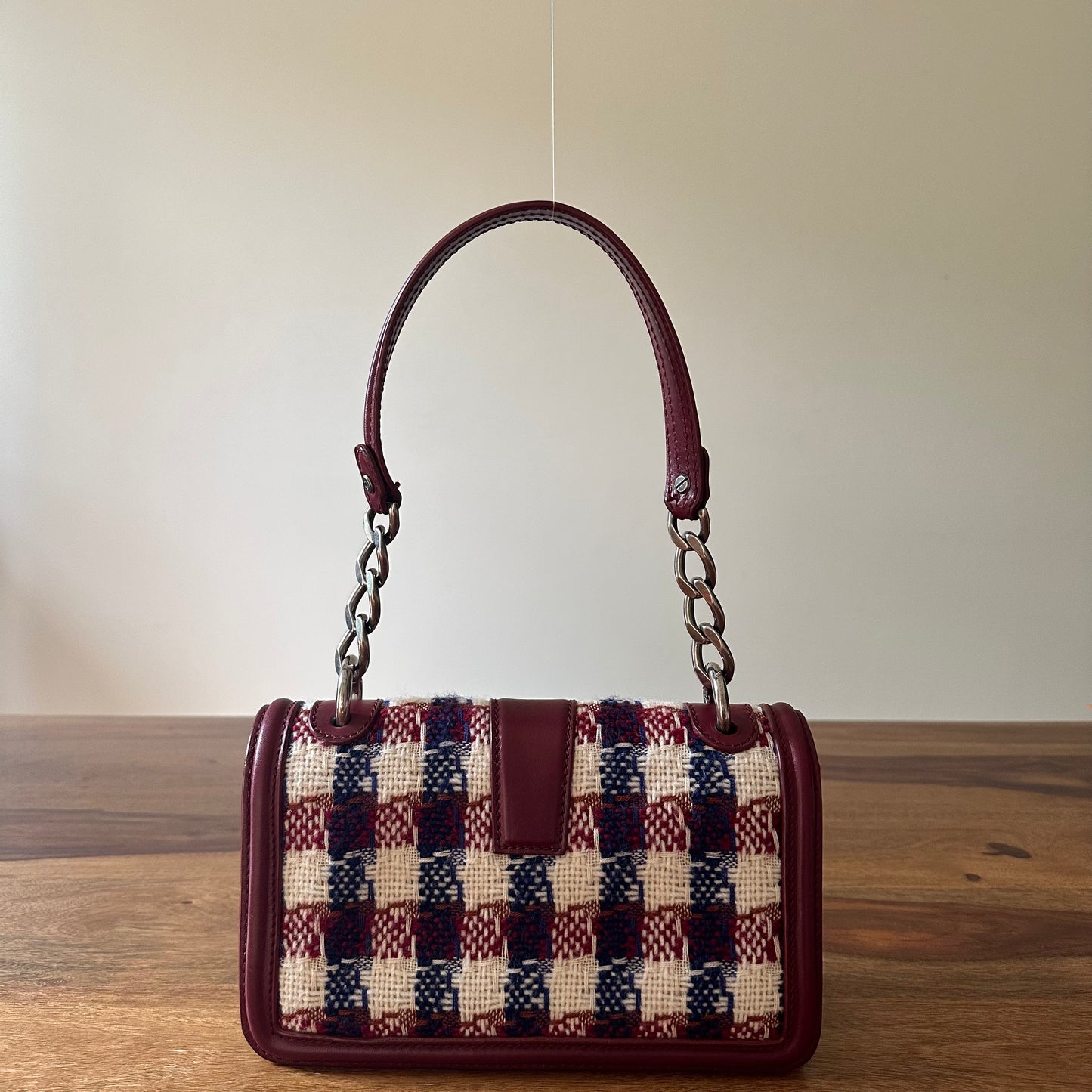 Chanel Tweed Flap Bag