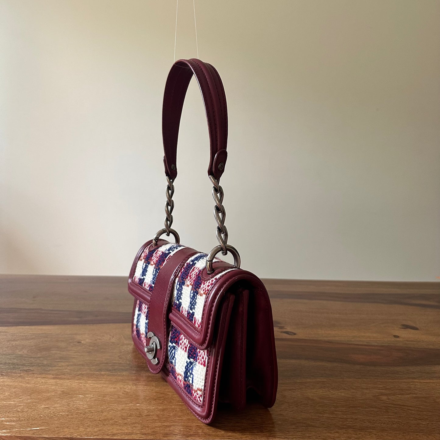 Chanel Tweed Flap Bag