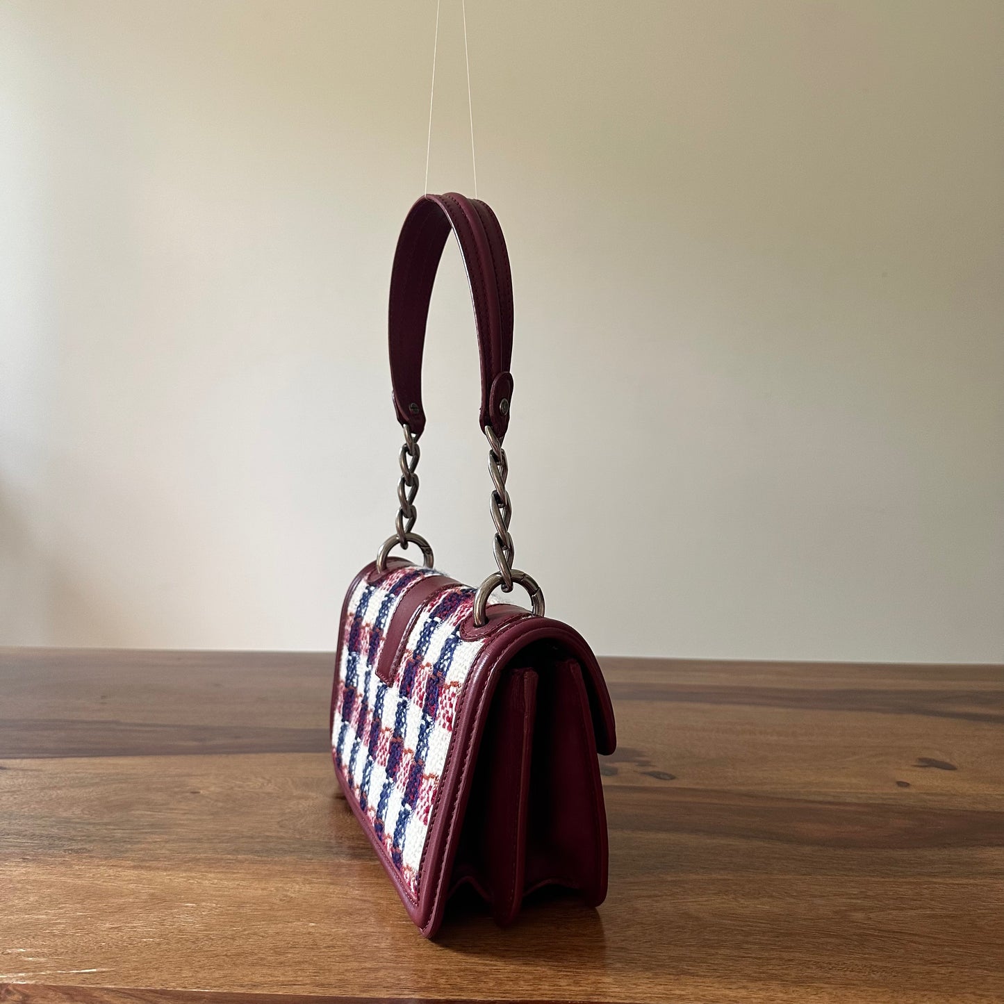 Chanel Tweed Flap Bag