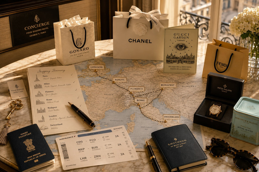 Where to Shop Luxury in Europe: The Indian Traveller's City-by-City Guide