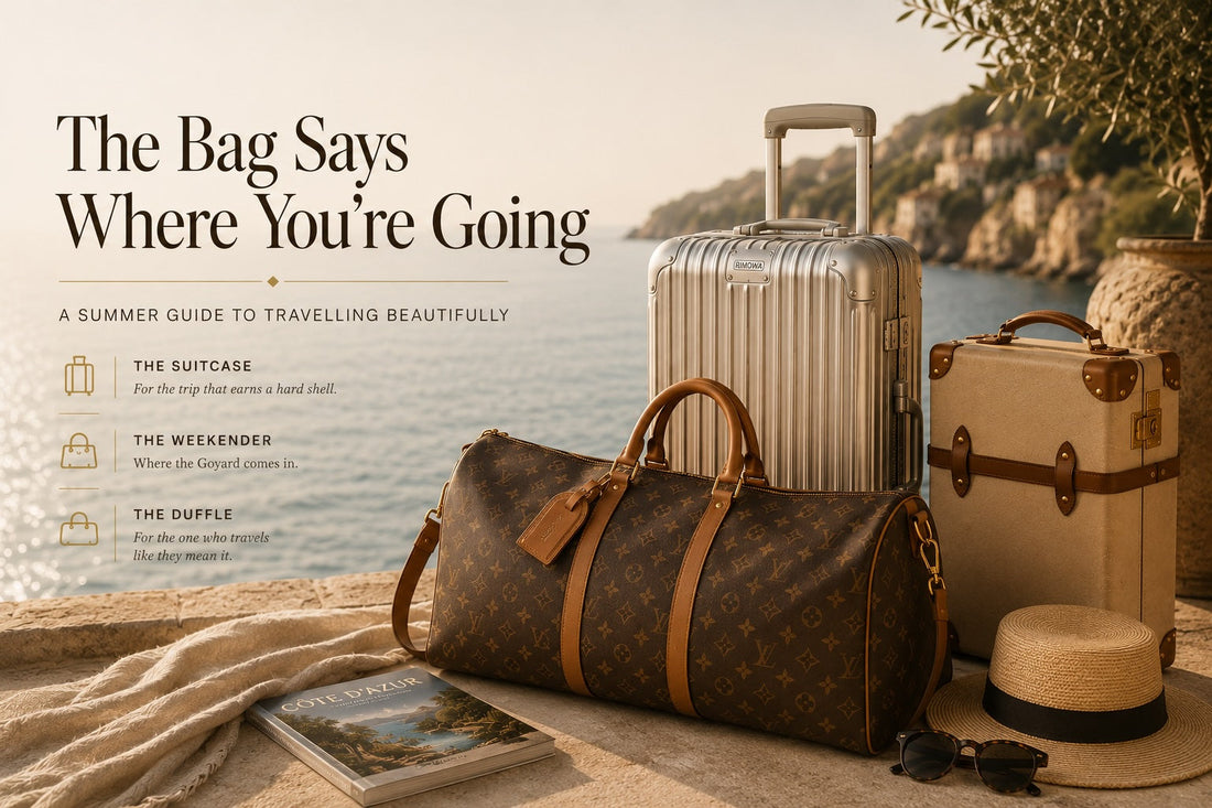 The Bag Says Where You're Going: A Summer Guide to Travelling Beautifully