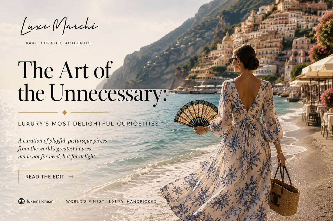 The Art of the Unnecessary: Luxury's Most Delightful Curiosities