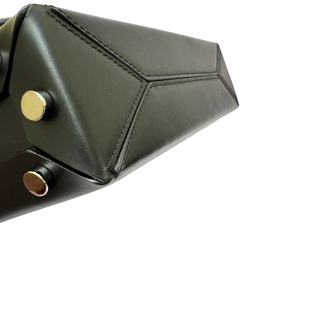Jimmy Choo Lockett Bag in Black Leather