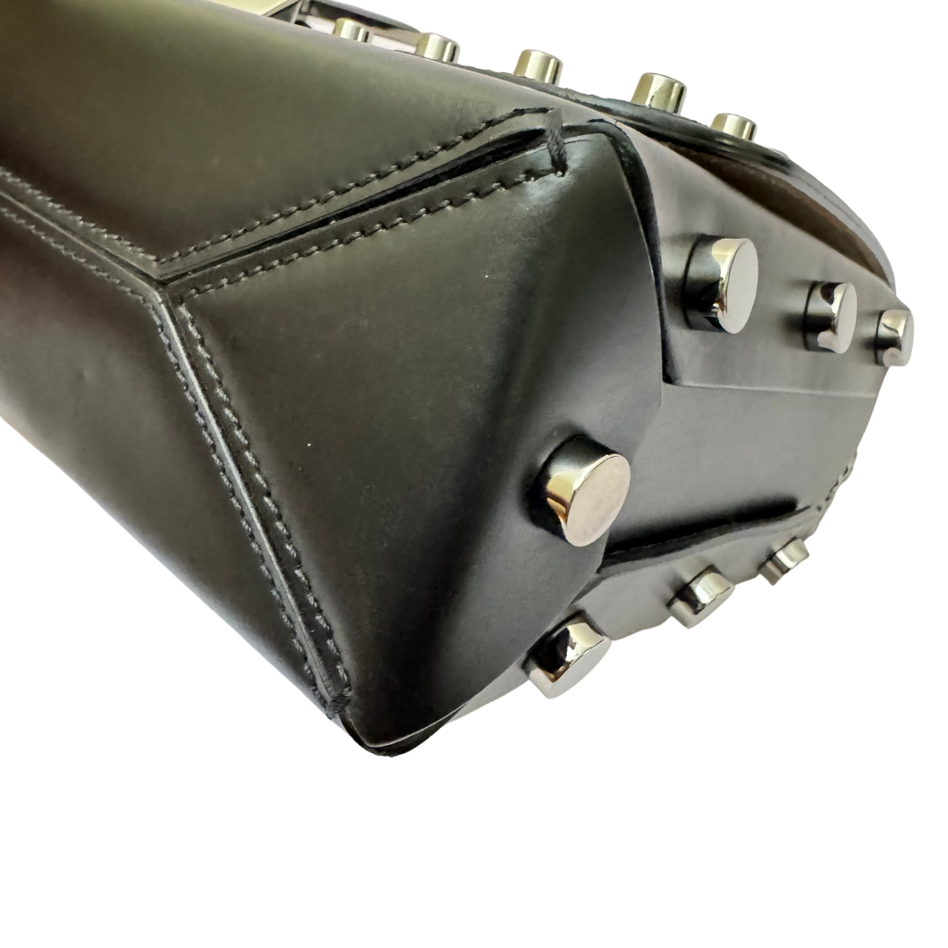 Jimmy Choo Lockett Bag in Black Leather
