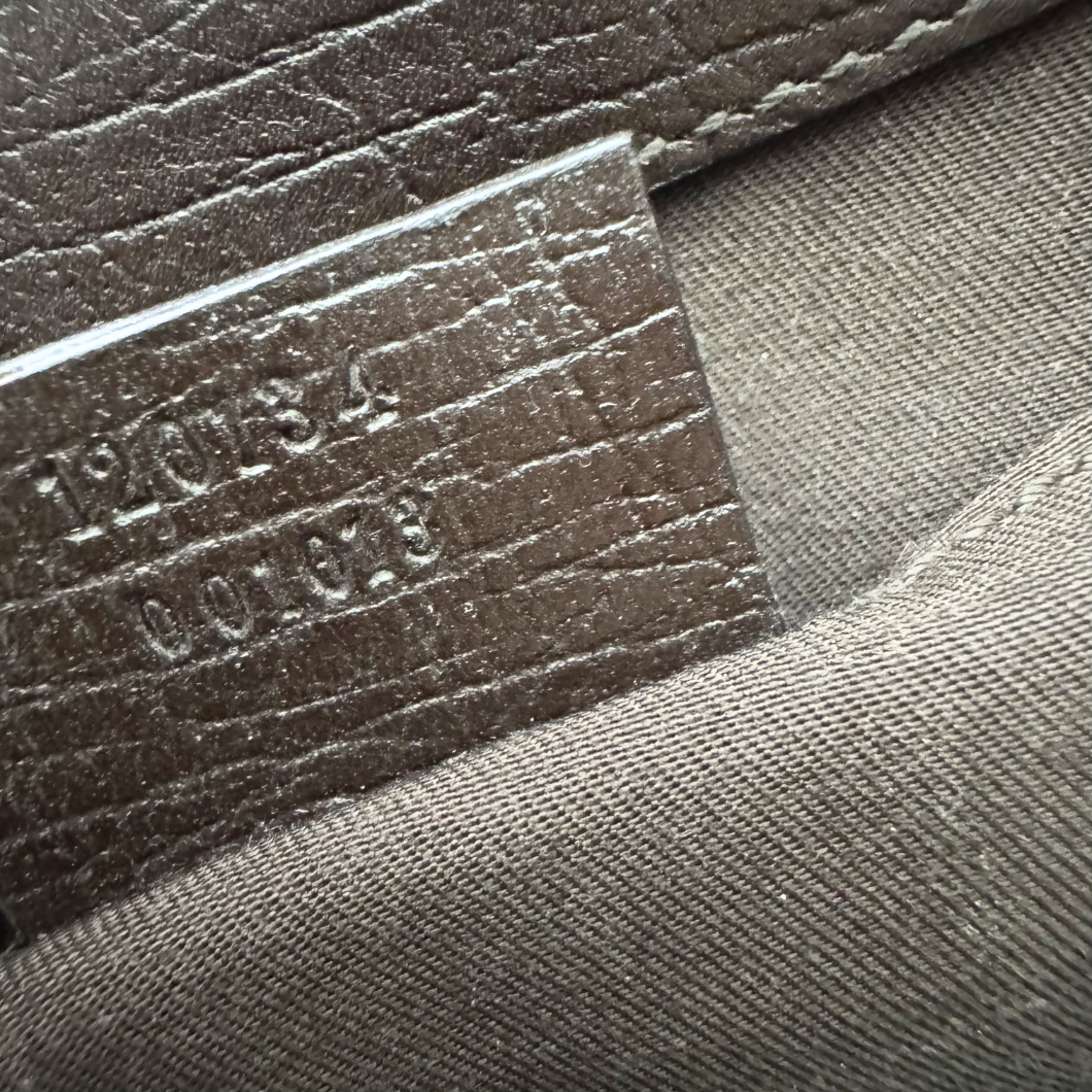 Gucci Monogram Horsebit Chain Bag in GG Supreme Canvas with Gold Hardware