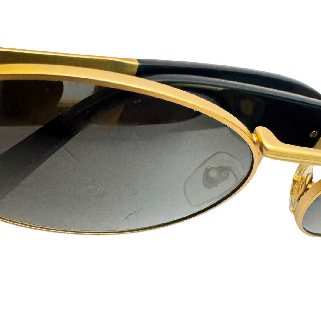 Versace Medusa Sunglasses in Gold-Tone Metal