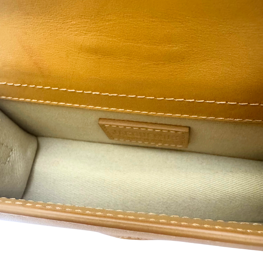 Jacquemus Le Bambino Bag in Mustard Leather