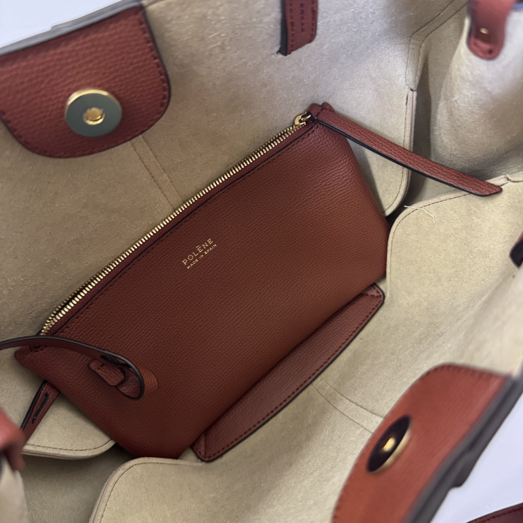 Polène Cyme Mini in Burgundy