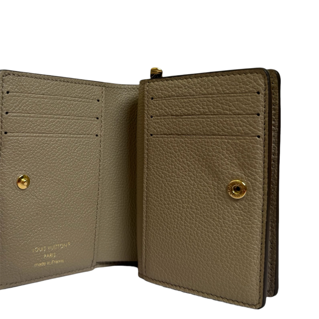 Louis Vuitton Cléa Wallet in Bicolour Monogram Empreinte Leather