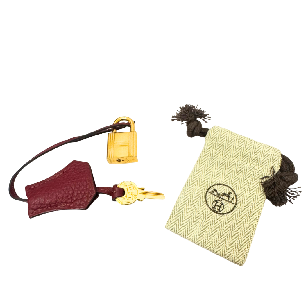 Hermès Birkin 30 in Rouge Grenat Togo Leather