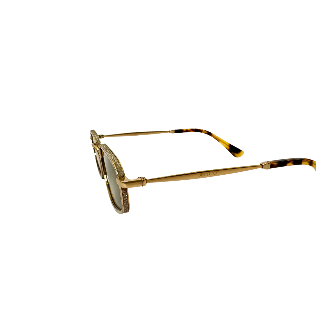 Jimmy Choo Sparkle Sunglasses in Brown
