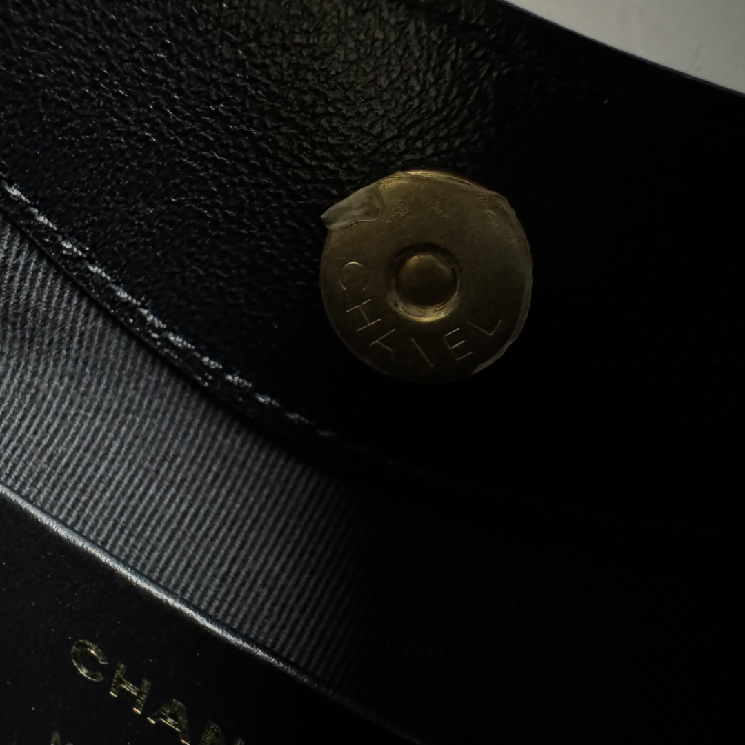 Chanel 31 Mini Shopping Bag in Black Velvet and Lambskin