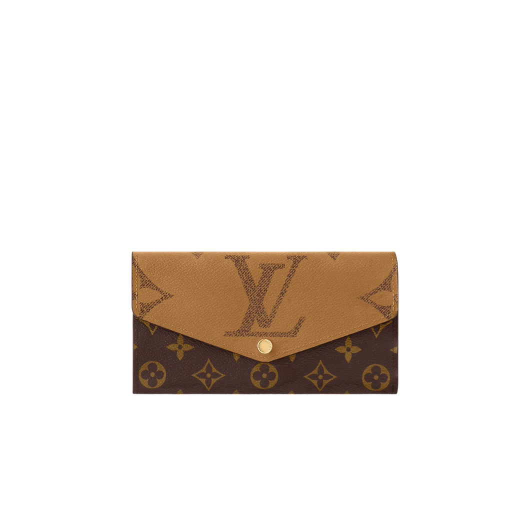 Louis Vuitton Sarah Wallet in Reverse Monogram