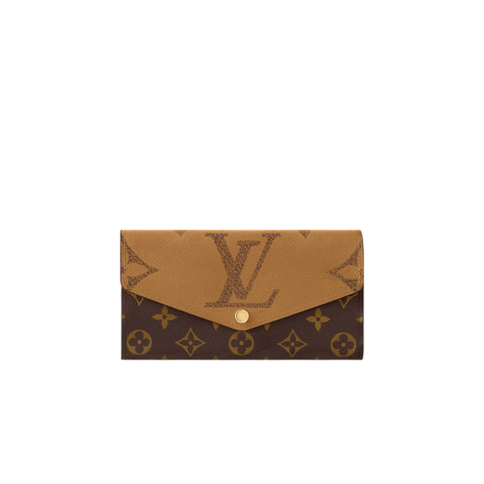 Louis Vuitton Sarah Wallet in Reverse Monogram