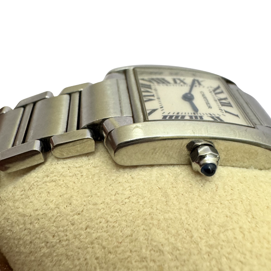 Cartier Tank Française Women's Watch in Stainless Steel
