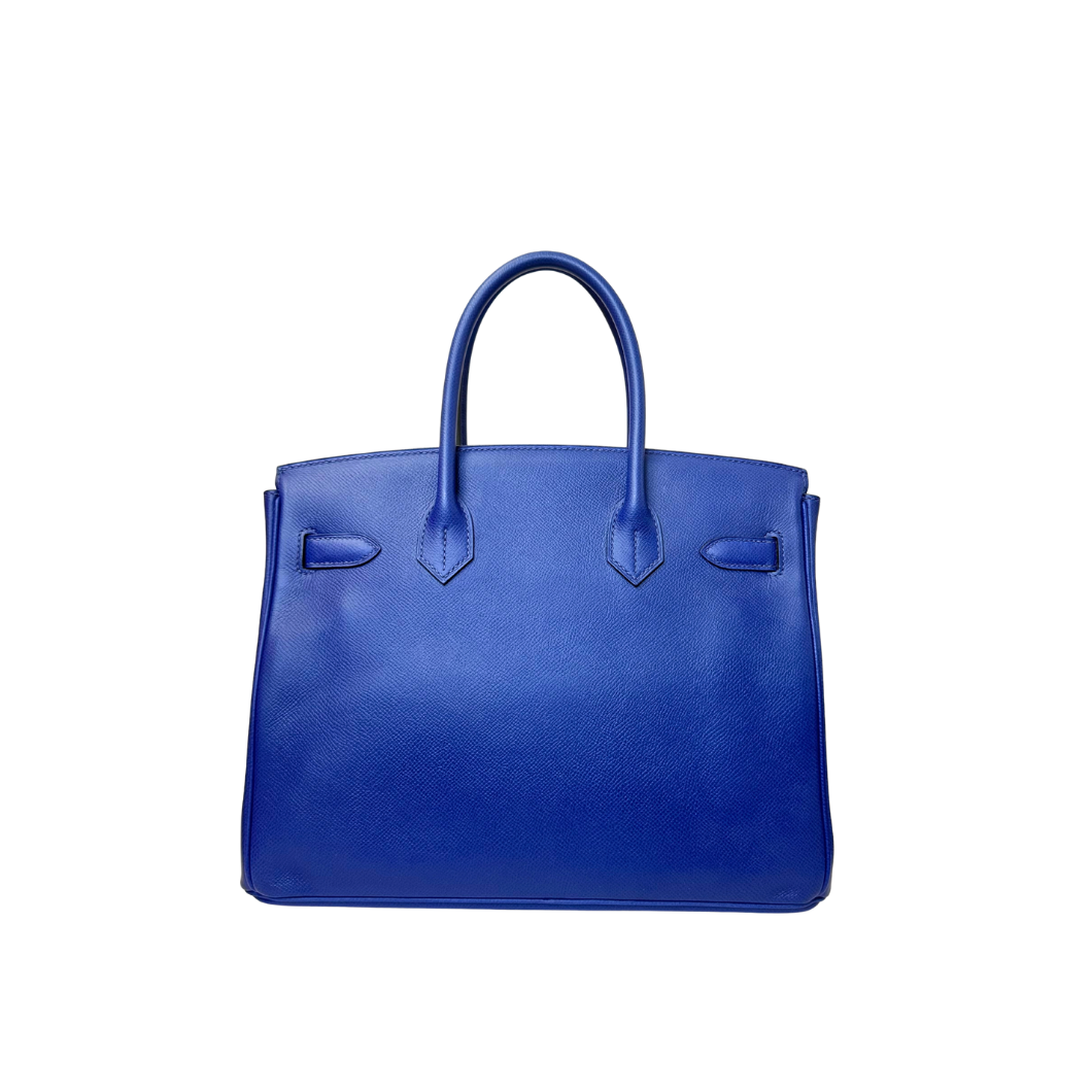 Hermès Birkin 30 in Bleu Électrique Epsom Leather