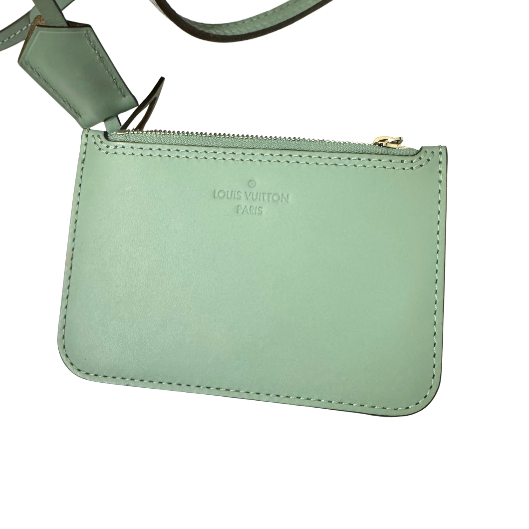 Louis Vuitton Hina Bag in Green Mahina Perforated Leather