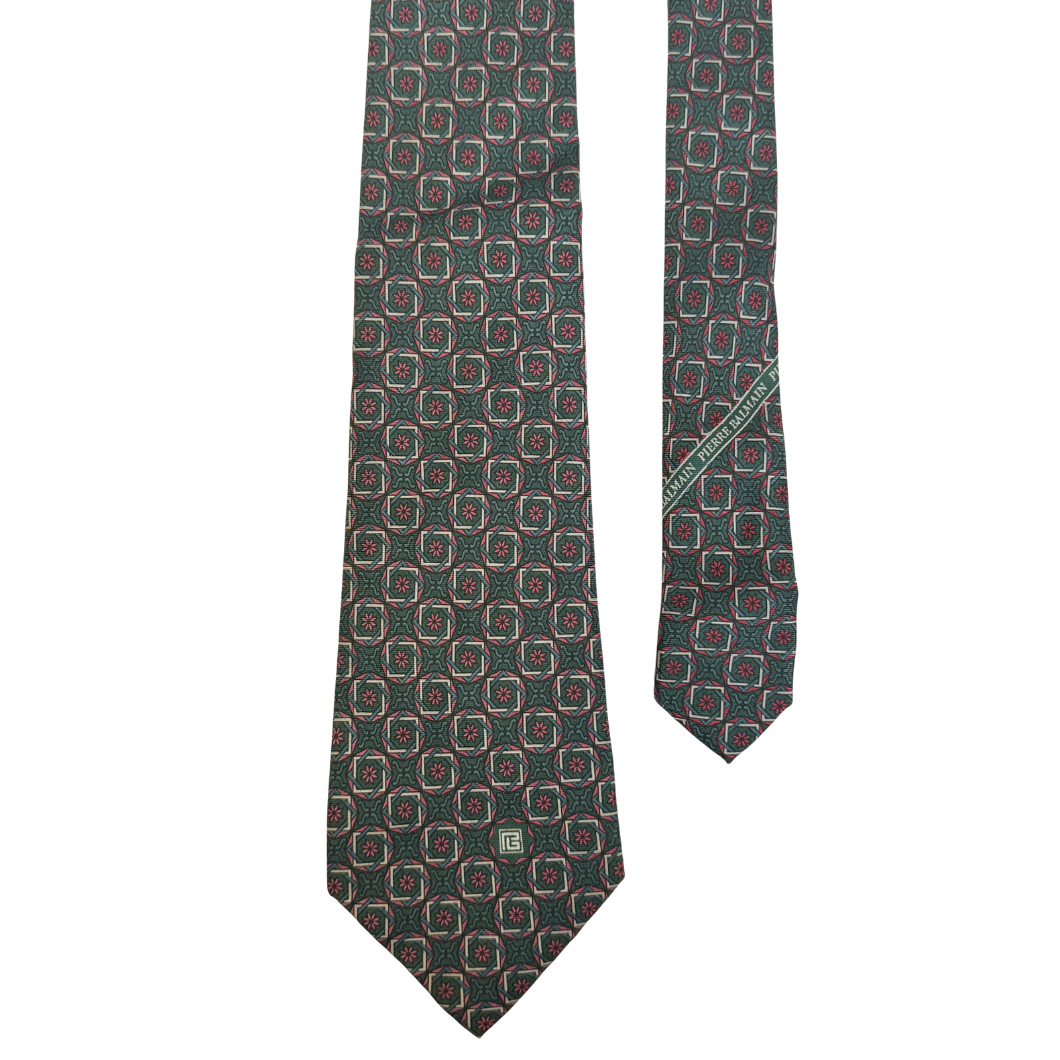 Pierre Balmain Paris Silk Necktie