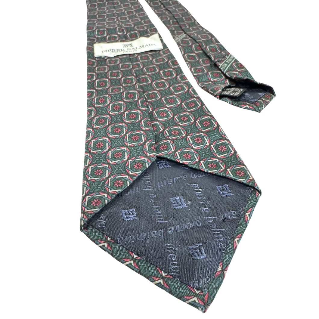 Pierre Balmain Paris Silk Necktie