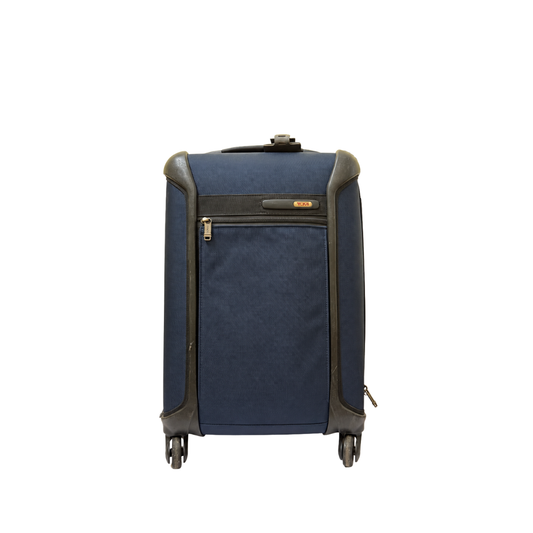 Tumi Alpha International Dual Access Carry-On in Navy