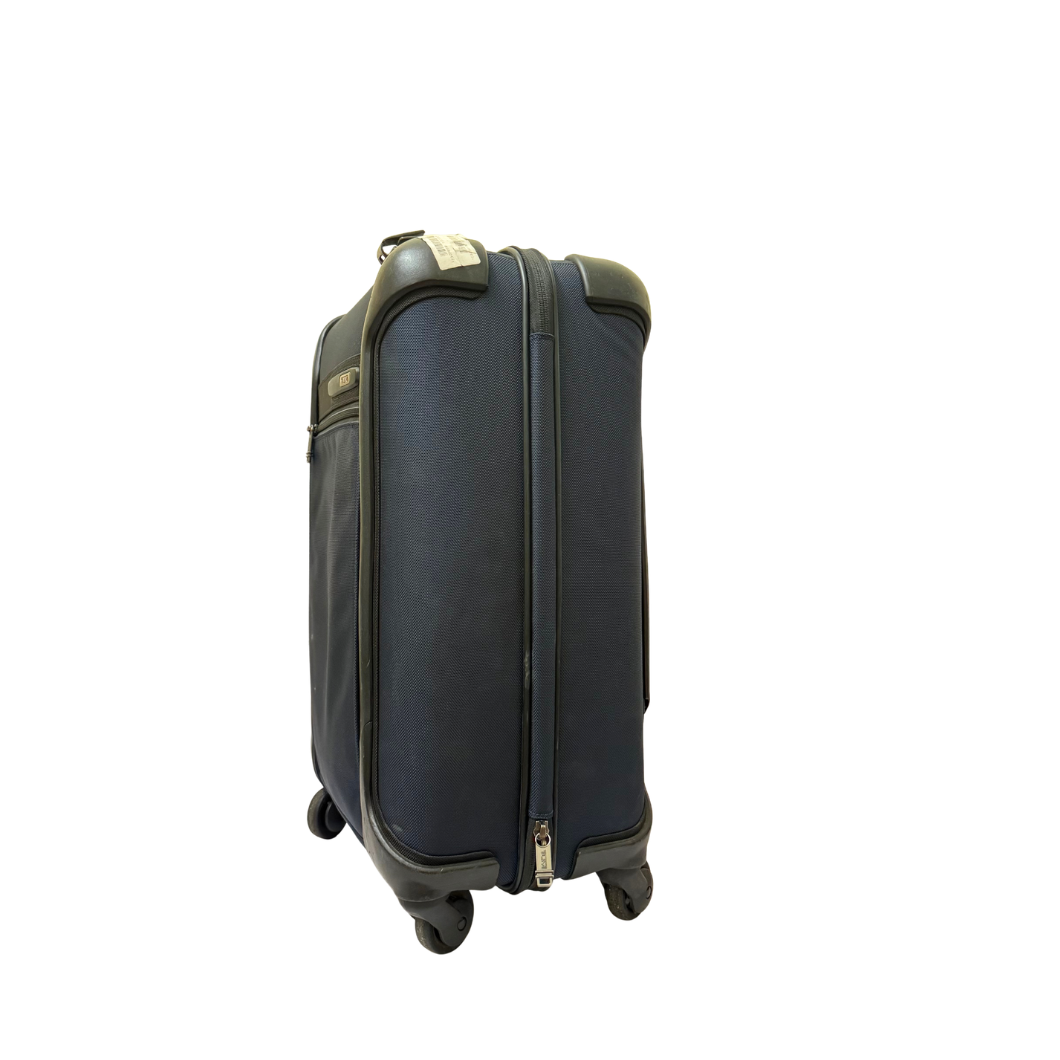 Tumi Alpha International Dual Access Carry-On in Navy