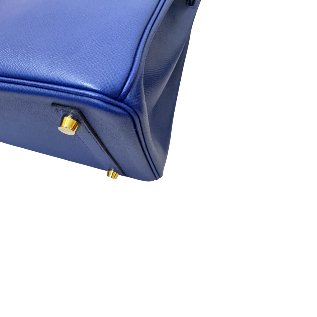 Hermès Birkin 30 in Bleu Électrique Epsom Leather