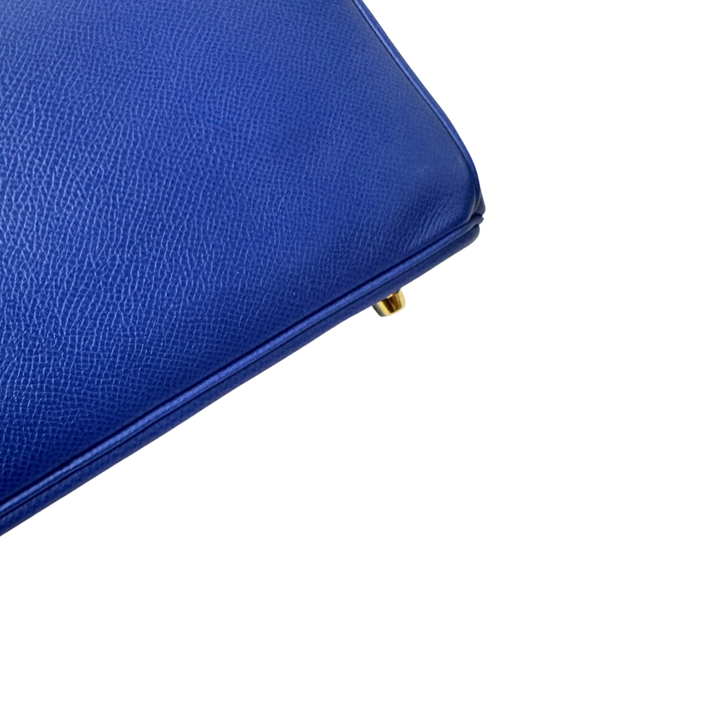 Hermès Birkin 30 in Bleu Électrique Epsom Leather