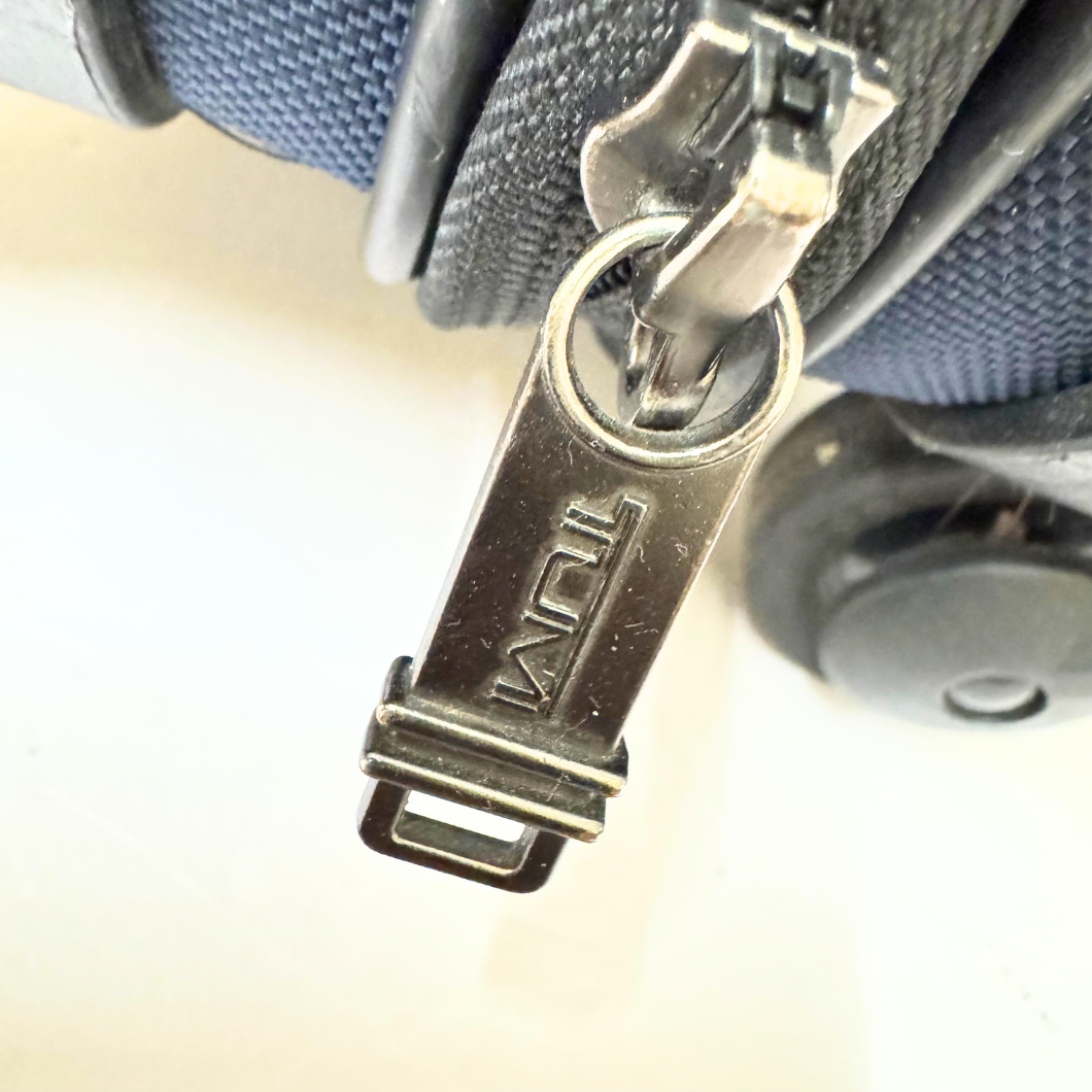 Tumi Alpha International Dual Access Carry-On in Navy