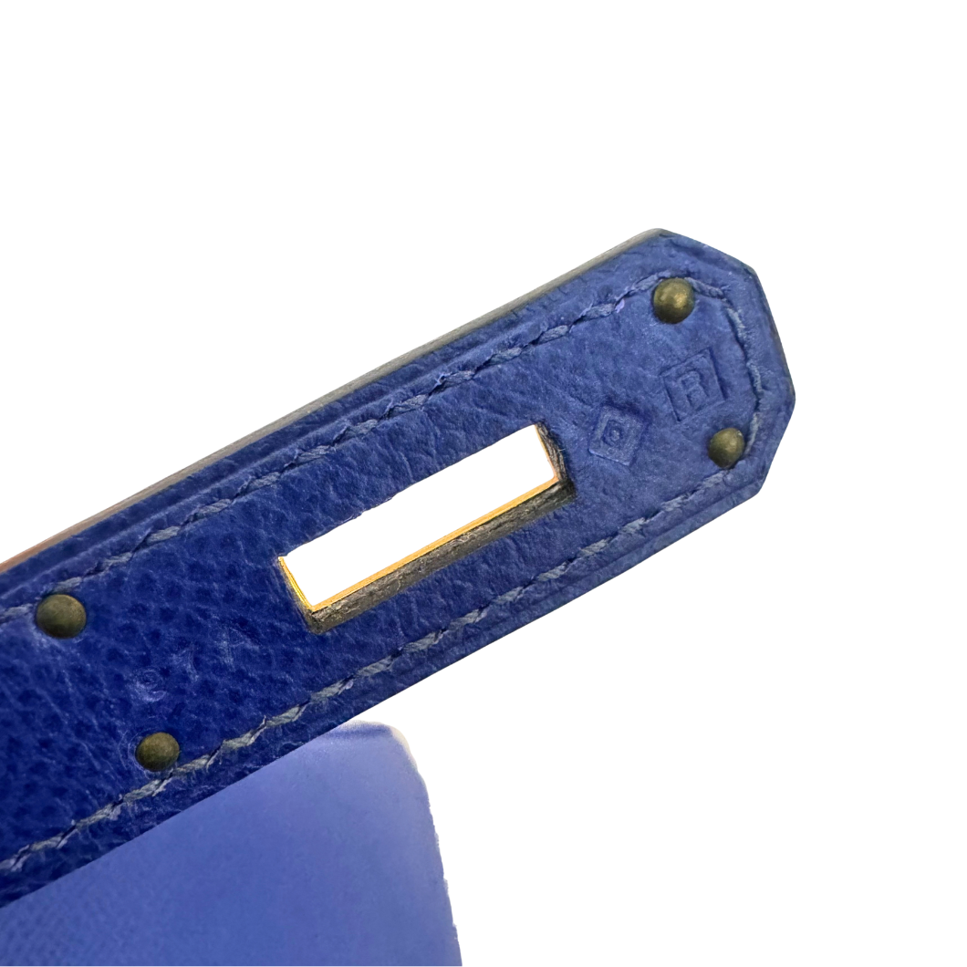 Hermès Birkin 30 in Bleu Électrique Epsom Leather