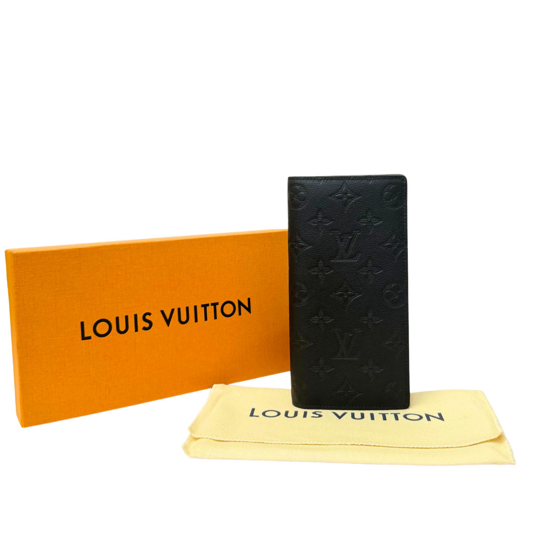 Louis Vuitton Brazza Wallet in Black Monogram Empreinte