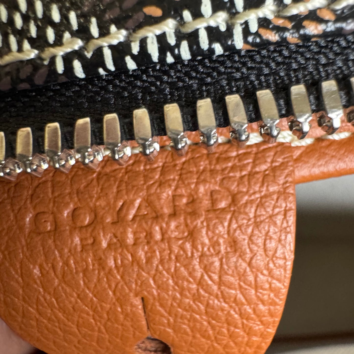 Goyard Artois GM Tote in Black & Brown