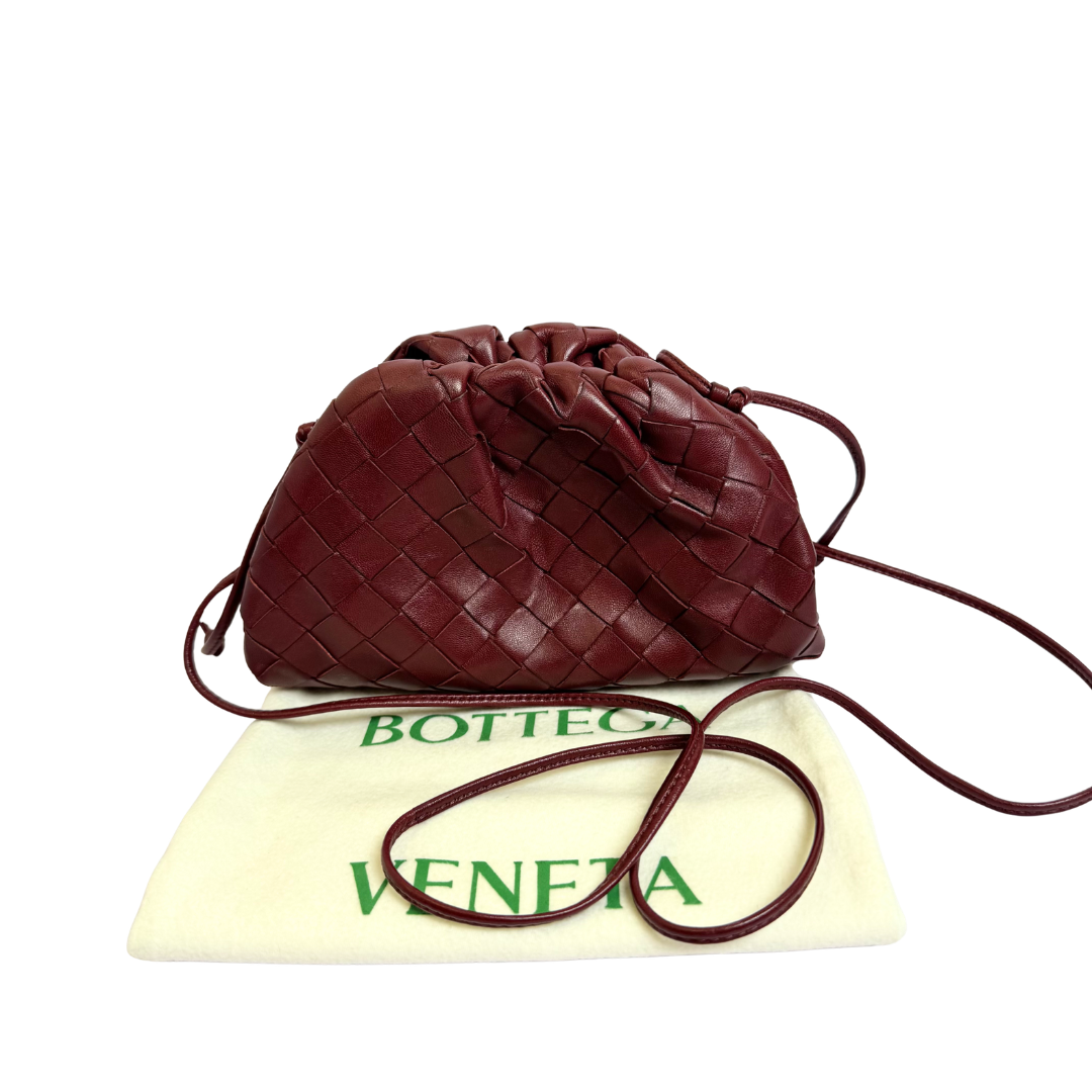 Bottega Veneta Bordeaux Mini Pouch Bag