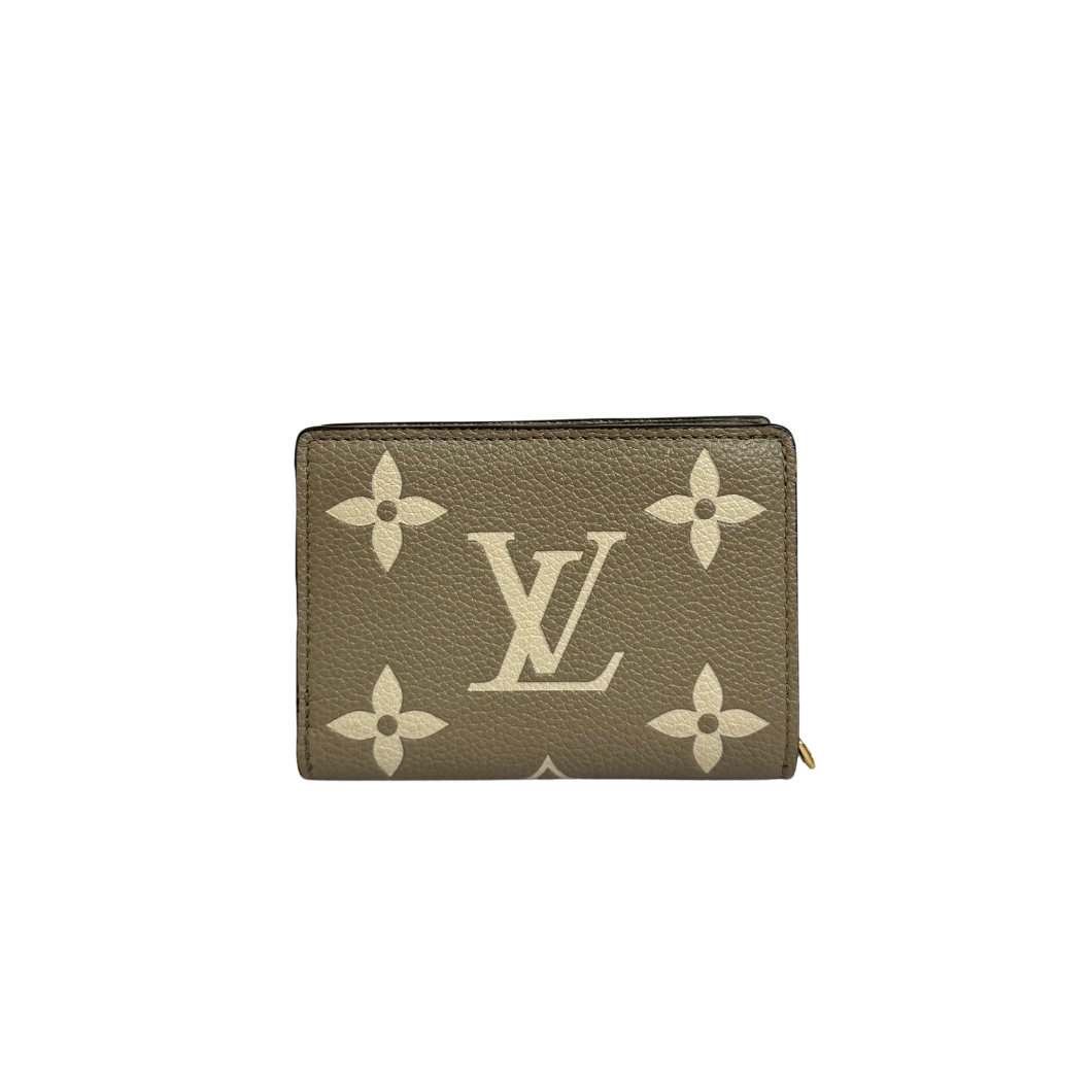 Louis Vuitton Cléa Wallet in Bicolour Monogram Empreinte Leather
