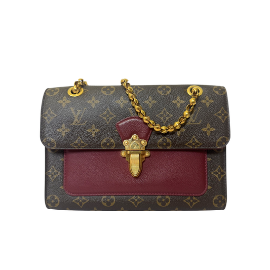 Louis Vuitton Victoire Bag in Raisin Monogram Canvas