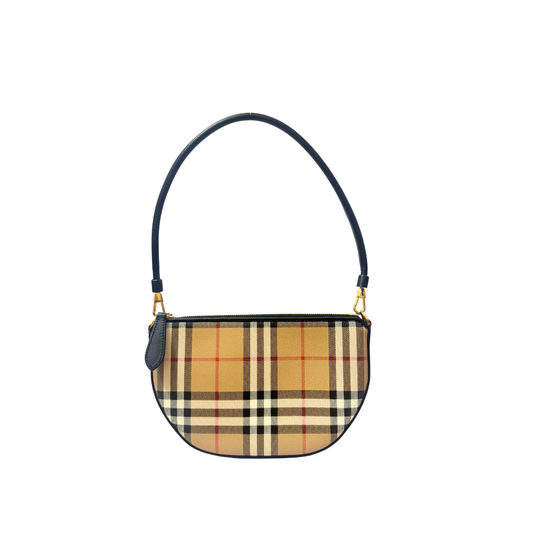Burberry Olympia Bag in Archive Beige Check