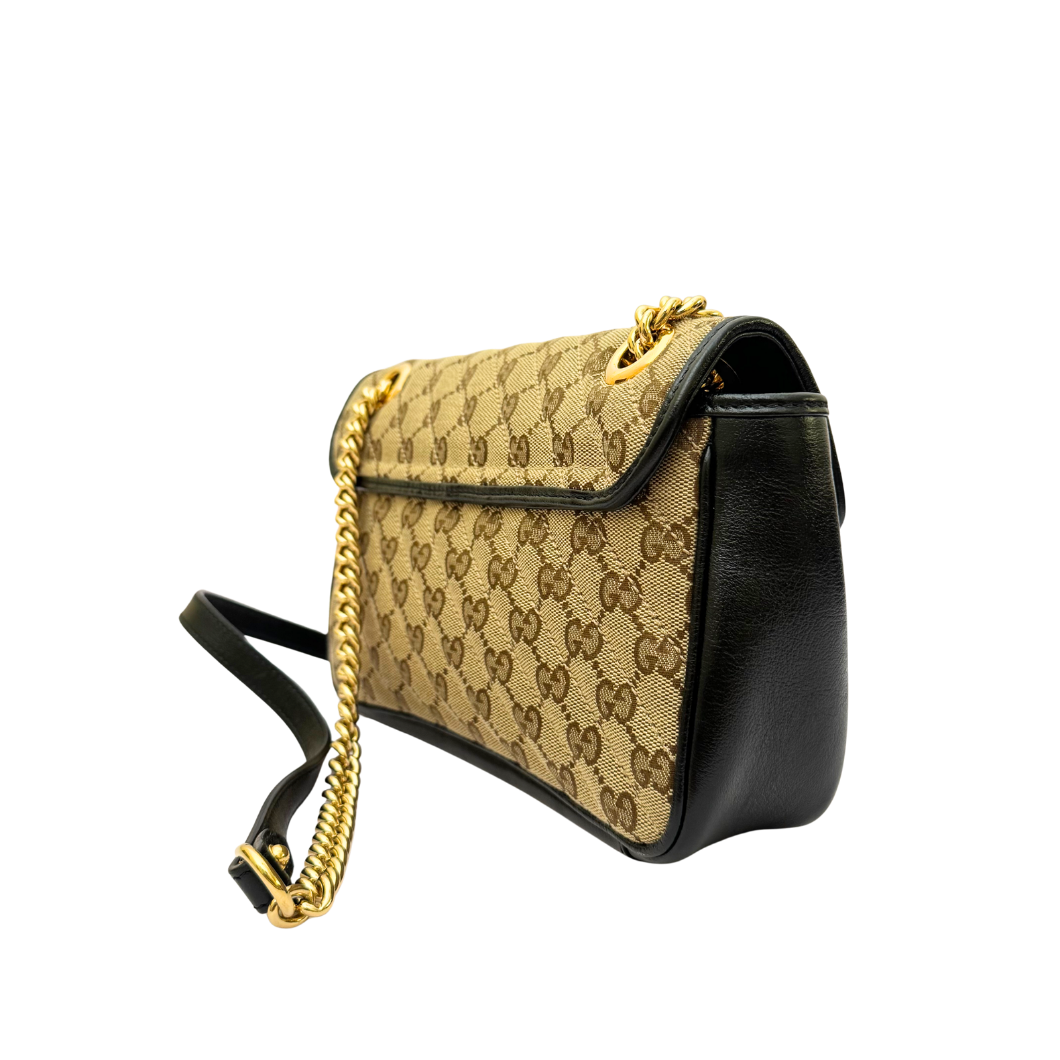 Gucci GG Marmont Shoulder Bag in Beige GG Canvas