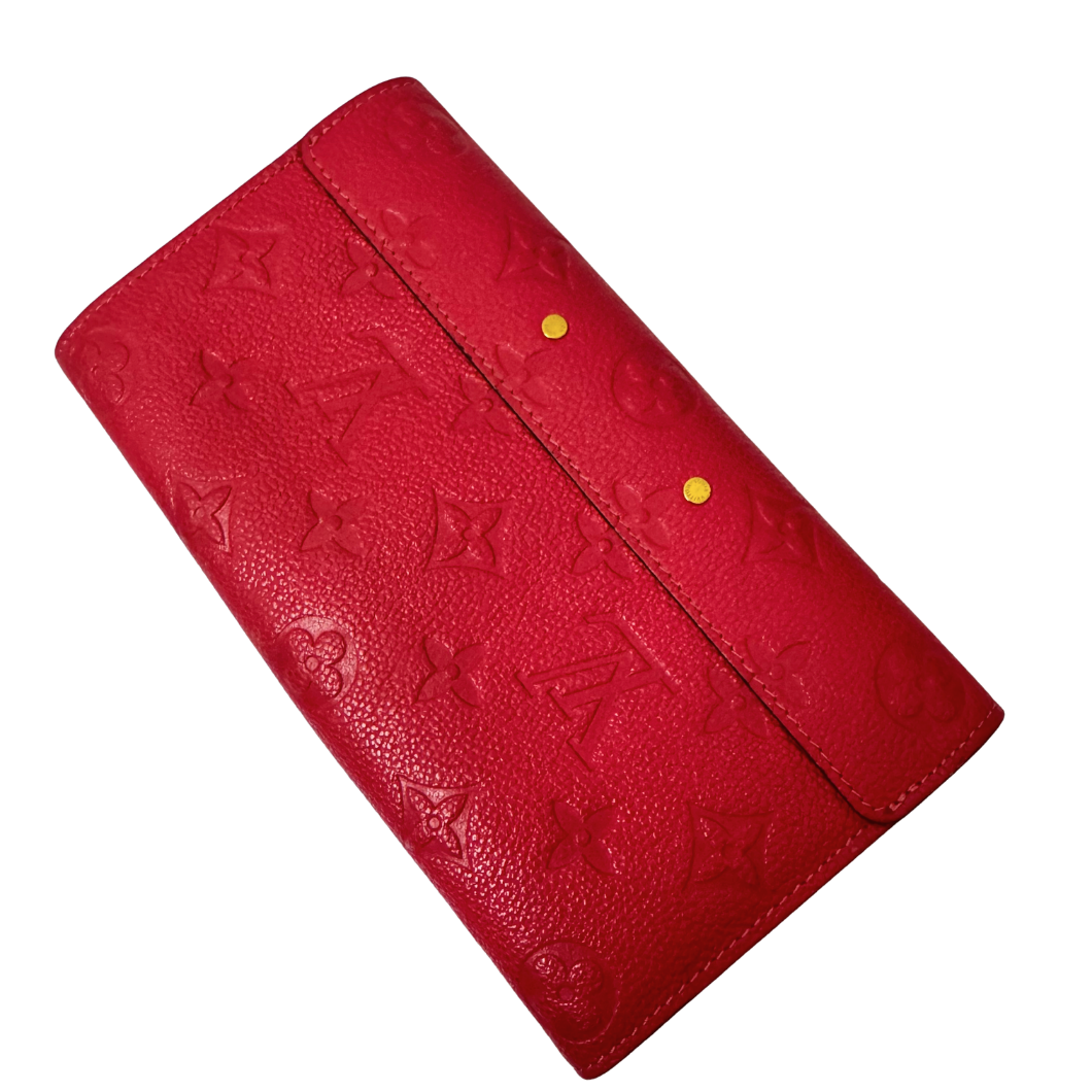 Louis Vuitton Métis Wallet in Fuchsia Monogram Empreinte